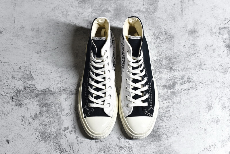 Authentic OFF-WHITE x Converse Black/White